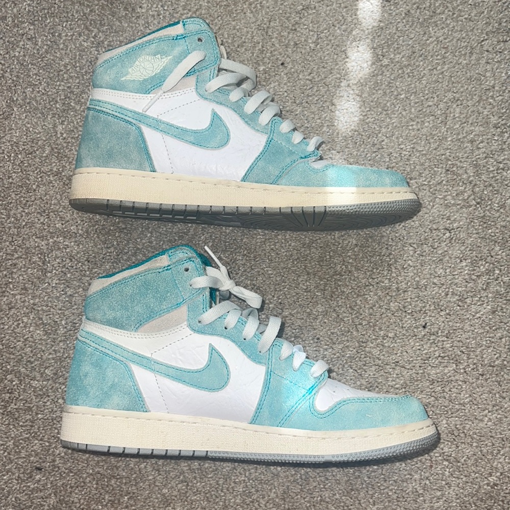 COPY - turbo green Jordan 1 GS size boys 7